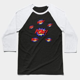 Comic book sounds Baseball T-Shirt